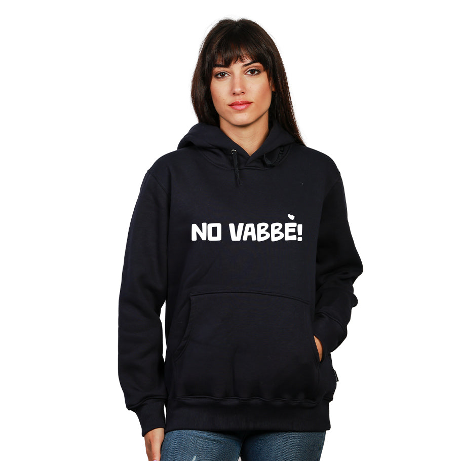 No vabbe - Felpa con Cappuccio Donna