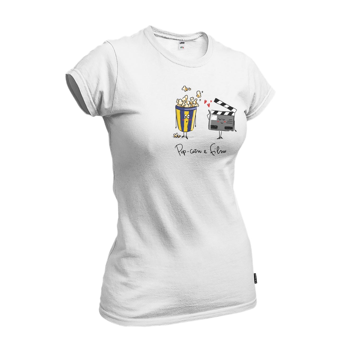 Pop Corn & Film - T-Shirt Donna