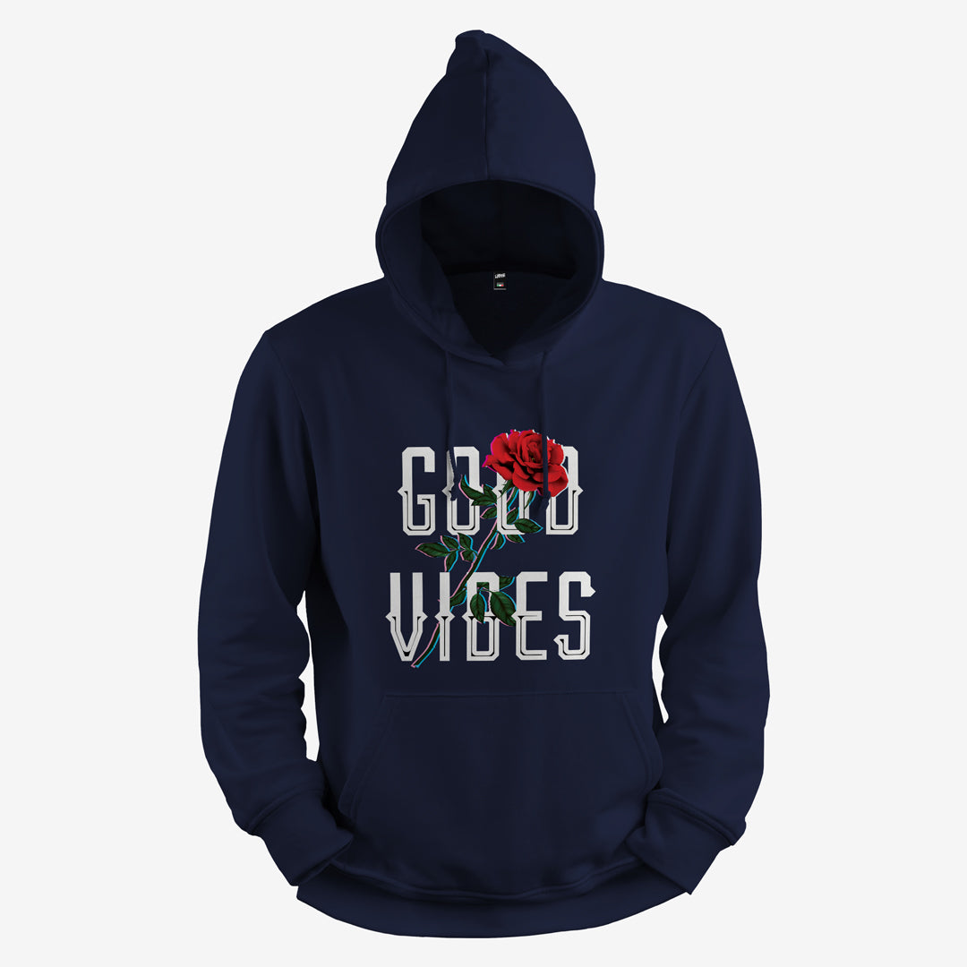Good Vibes - Felpa con Cappuccio Uomo