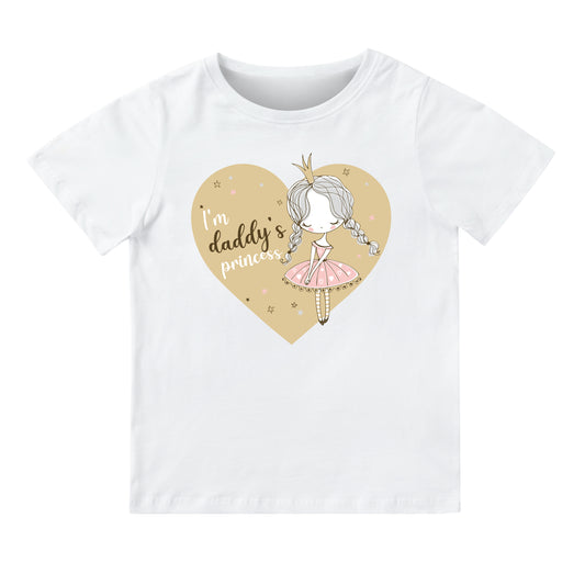 Daddy's Princess - T-Shirt Bimba