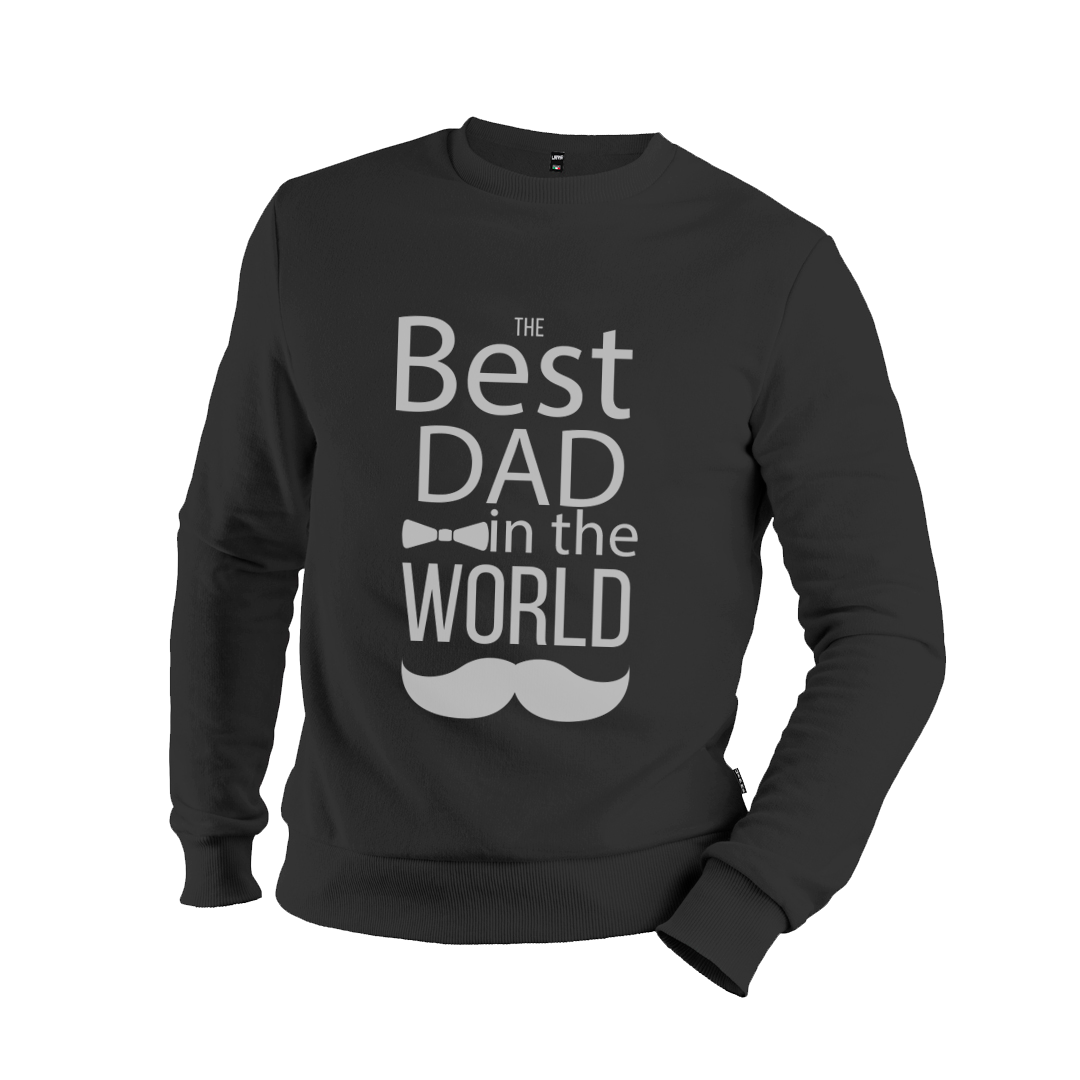 Best Dad - Felpa Girocollo Uomo