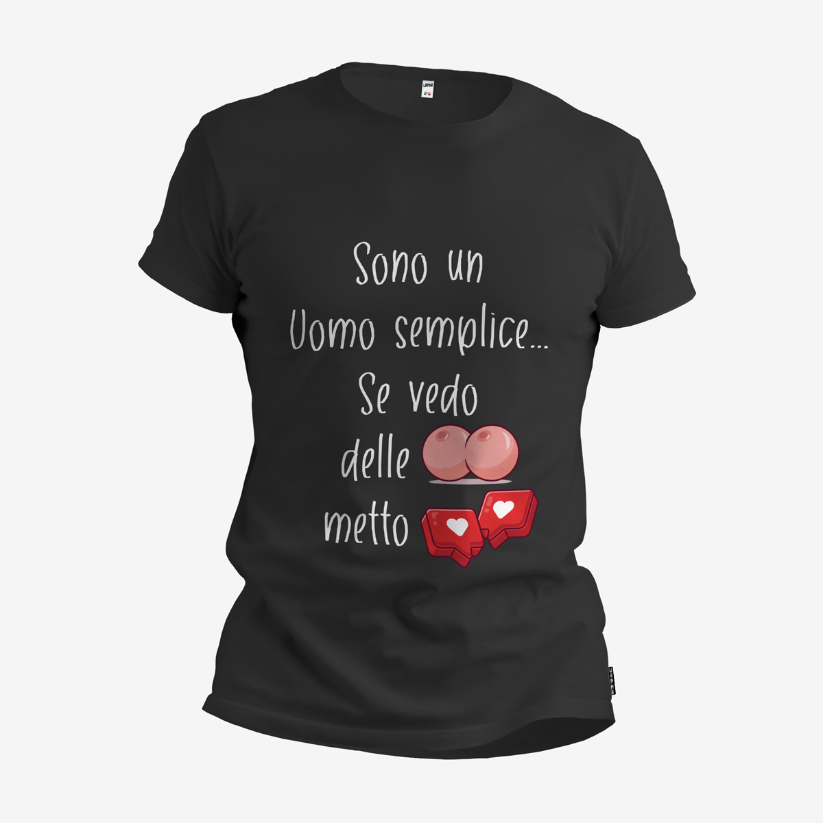 Uomo Semplice - T-Shirt Uomo