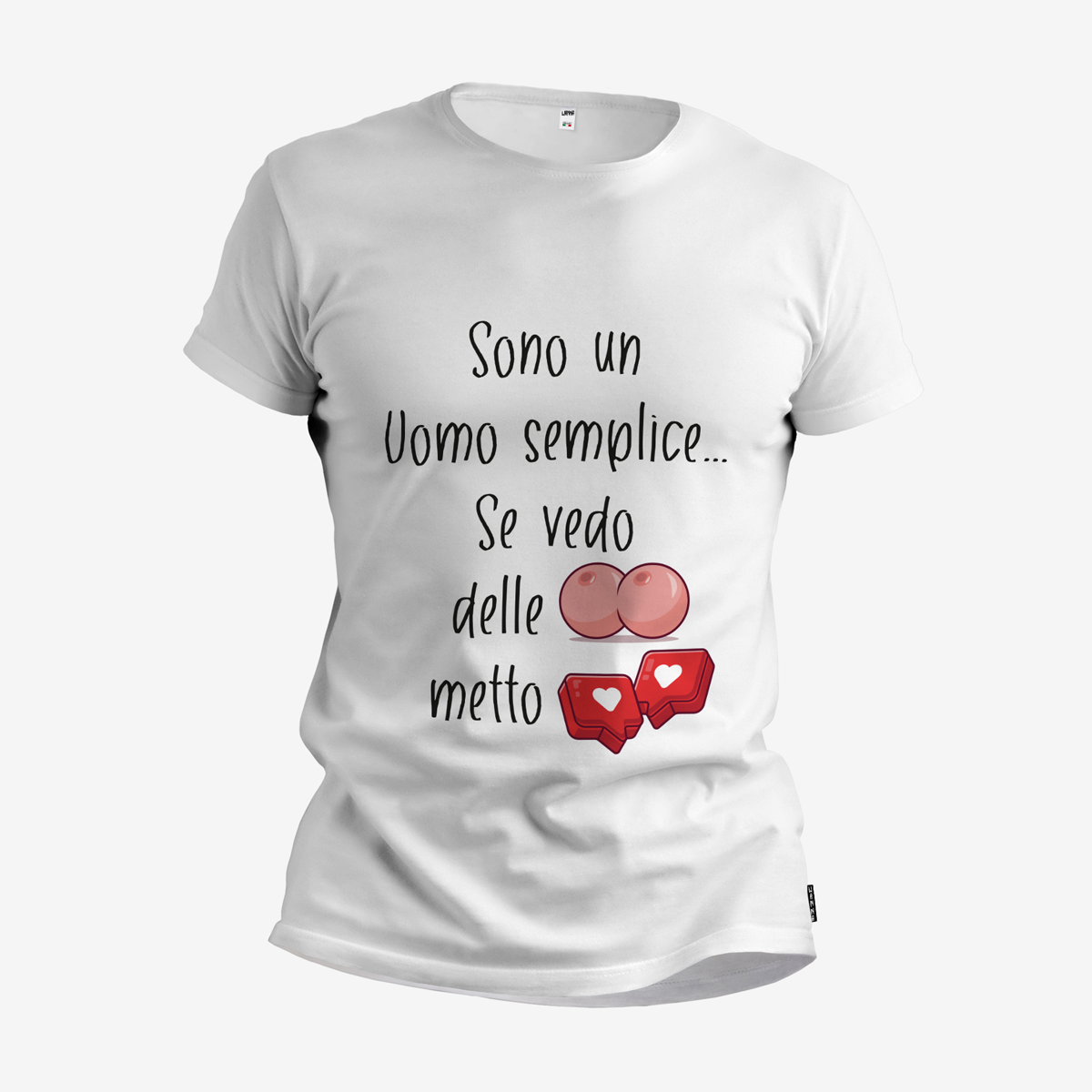 Uomo Semplice - T-Shirt Uomo