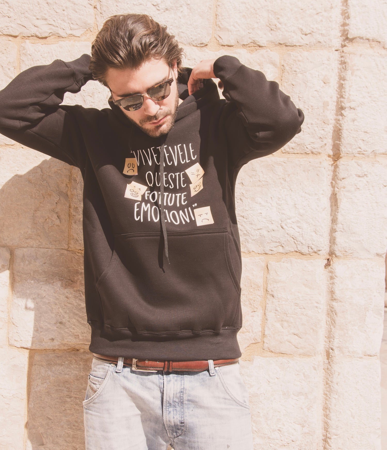 Felpe Uomo con Cappuccio