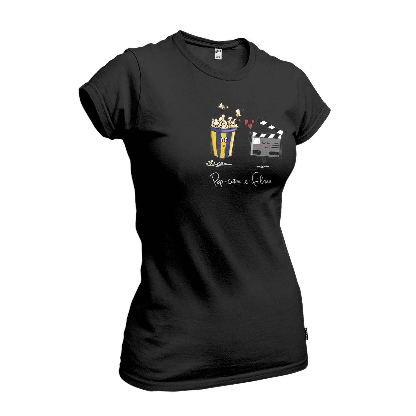 Pop Corn & Film - T-Shirt Donna