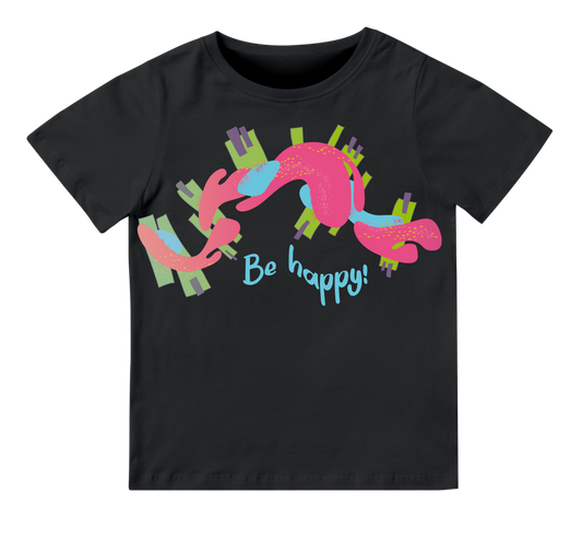 Be Happy - T-Shirt Bimbo/a