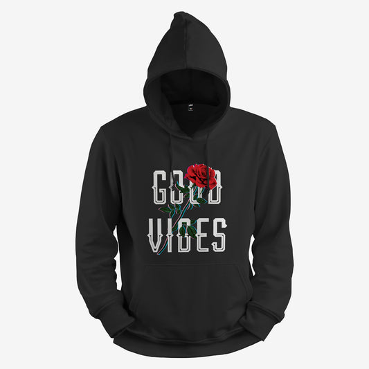 Good Vibes - Felpa con Cappuccio Uomo