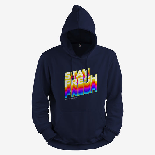 Stay Fresh - Felpa con Cappuccio Uomo
