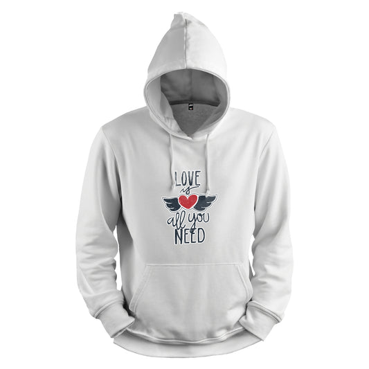 Loveisall - Felpa con Cappuccio Uomo